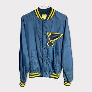 St. Louis Blues Chalk Line Bomber Jacket